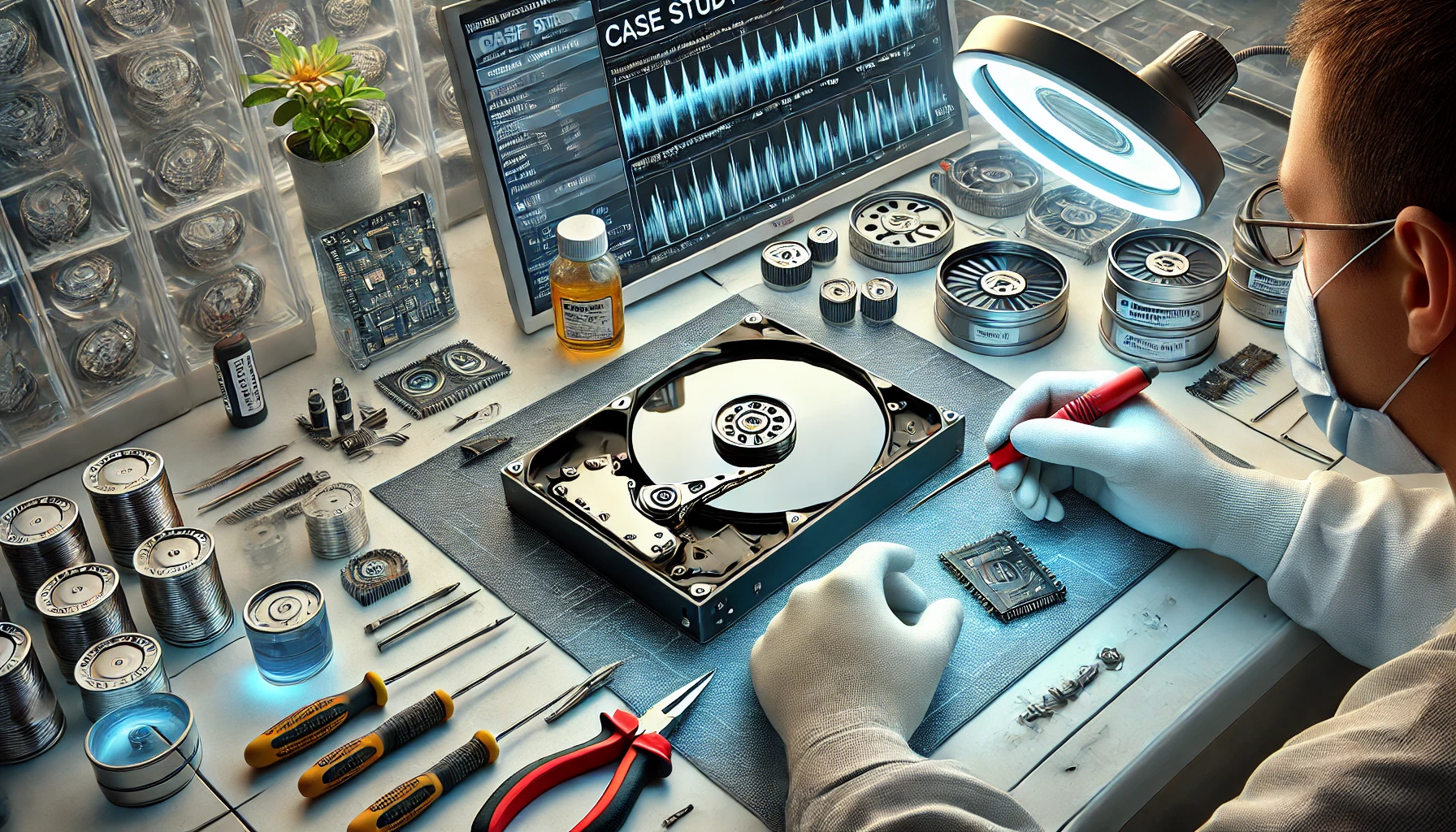 物理的に壊れたHDDからデータを復旧するためのケーススタディ - DataDoctor