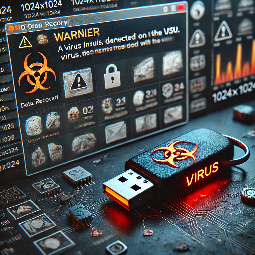 USBがウイルスに感染した場合のデータ復旧実例 - DataDoctor