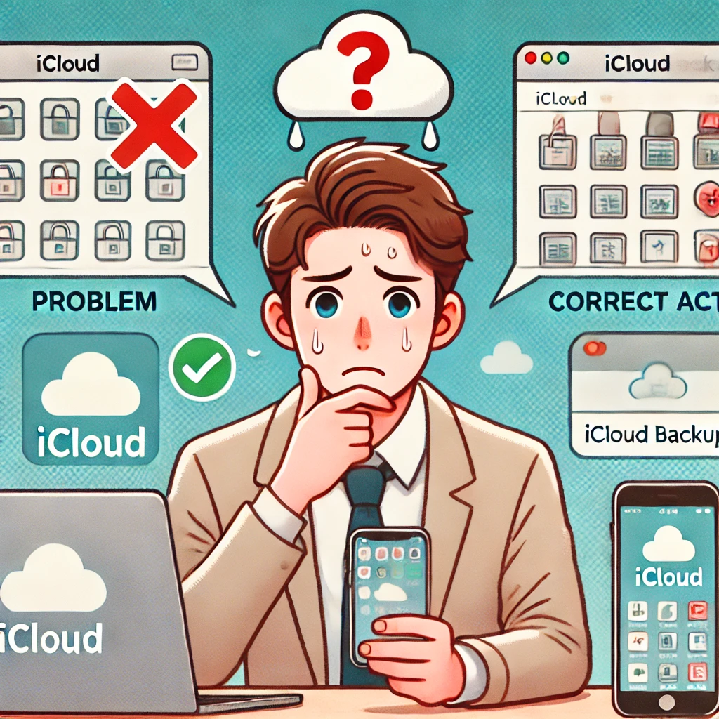 iCloudバックアップから消えたデータを復旧する方法